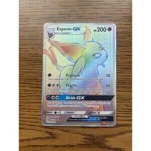 Espeon GX 152/149 Secret Rare Sun & Moon Base Mint/NM Condition